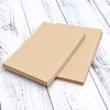 NUOLUX 100Pcs Vintage Kraft A5 Lined Letter Paper Retro Writing