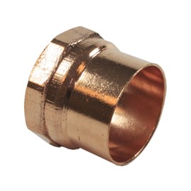 Libra Supply DWV Wrought Copper 1-1/2'', 1-1/2 inch, 1-1/2-inch Female Adapter C x F, (click in for more size options) DWV Copper Pressure Pipe Fitting Plumbing Supply