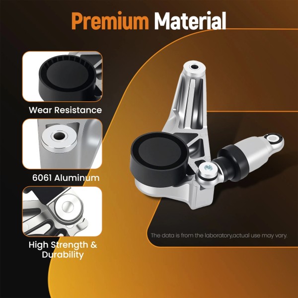 BFO Drive Belt Tensioner with Pulley for Jeep Wrangler JK