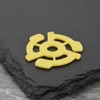 SING F LTD 10Pcs Flat Plastic Vinyl Record Adapter Spacer