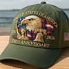 Eagle & Liberty – United States 250th Anniversary Hat,Embroidered Dad