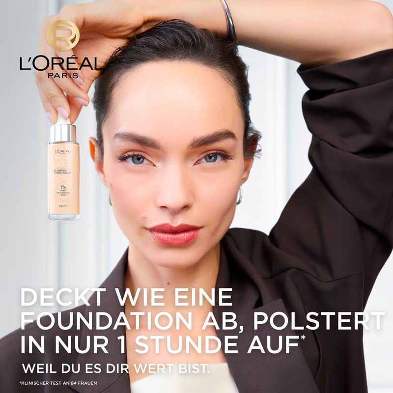 L'Oréal Paris Tinted Serum Nourishing Liquid Foundation with Hyaluronic Acid