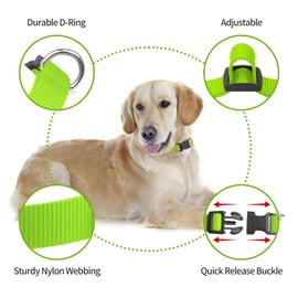 Peture Replacement Collar for Shock Collar, Stylish & Comfortable Christmas Dog Collar 2 Pack, Compatible with PetSafe Bousnic Sportdog Garmin Replacement Strap for Small Medium Large Dog(Green & Red)