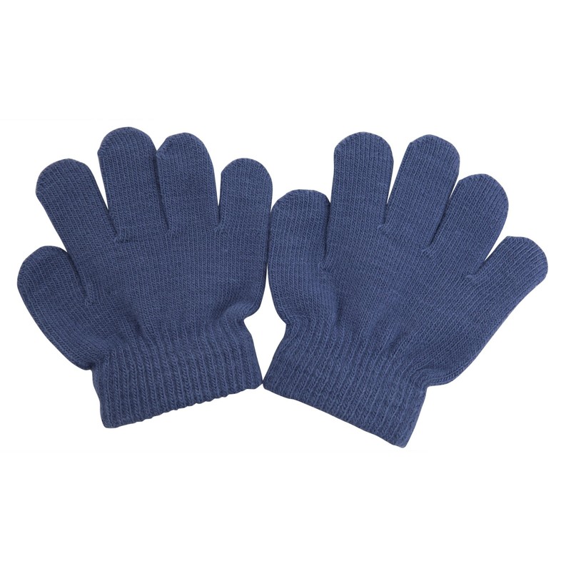 Childrens/Kids Winter Magic Gloves (One Size) (Black)