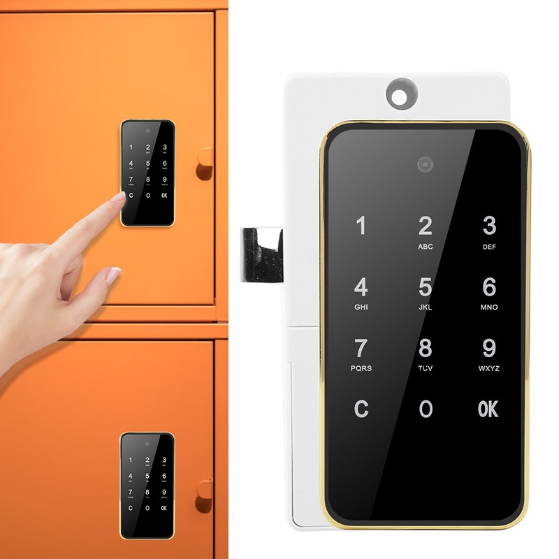 Electronic Password Lock Smart Keyless Digital Touch Screen for File