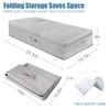 Supowin Underbed Storage Containers Bin with Lids, Large Under Bed