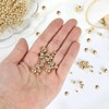 1100 abalorio redondas lisas – 3/4/6/8 mm de oro espaciador