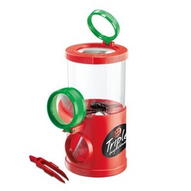 Barattolo Osserva Insetti - Tripla Vista, Modelli/Colori Assortiti, 1 Pezzo