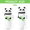 HIQE-FL Kawaii Pencil Case, Panda Green Bamboo, pencil case