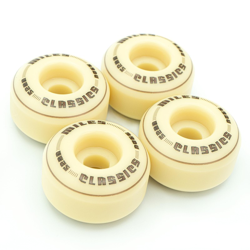 MILES CLASSICS Wheels, Skateboard, 99A, 2.0 inches (52 mm), Skateboard,
