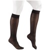 NuVein Sheer Compression Stockings, 15-20 mmHg Support, Women's Dot Pattern