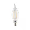 ecosmart 40-W Equivalent B11 Non-Dimmable Clear Glass Filament Vintage LED