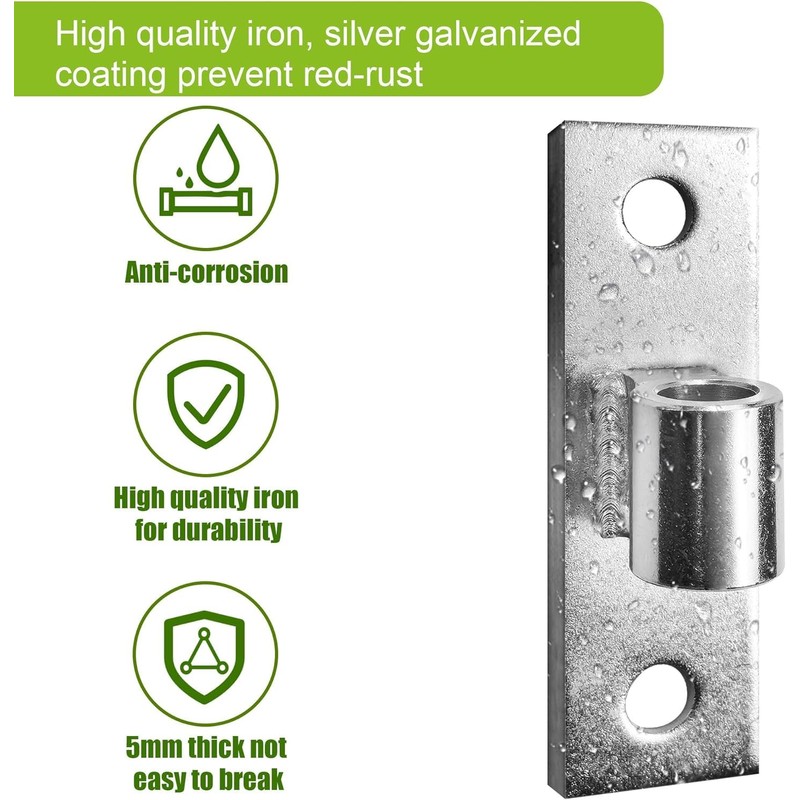 Gate Hinges, Sturdy Metals Wall Mount Gate Hinge, Gate Hinges