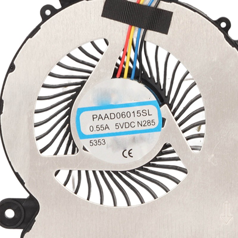 Laptop Cooling Fan Replacement 4 Pin Power Connector Compatible for