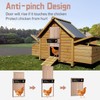 IBKINXX Automatic Chicken Coop Door Solar Powered with Timer &