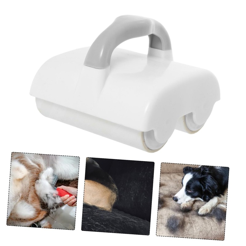 SAFIGLE 1 Set Reusable Sticky Lint Rollers Dual Roller Pet
