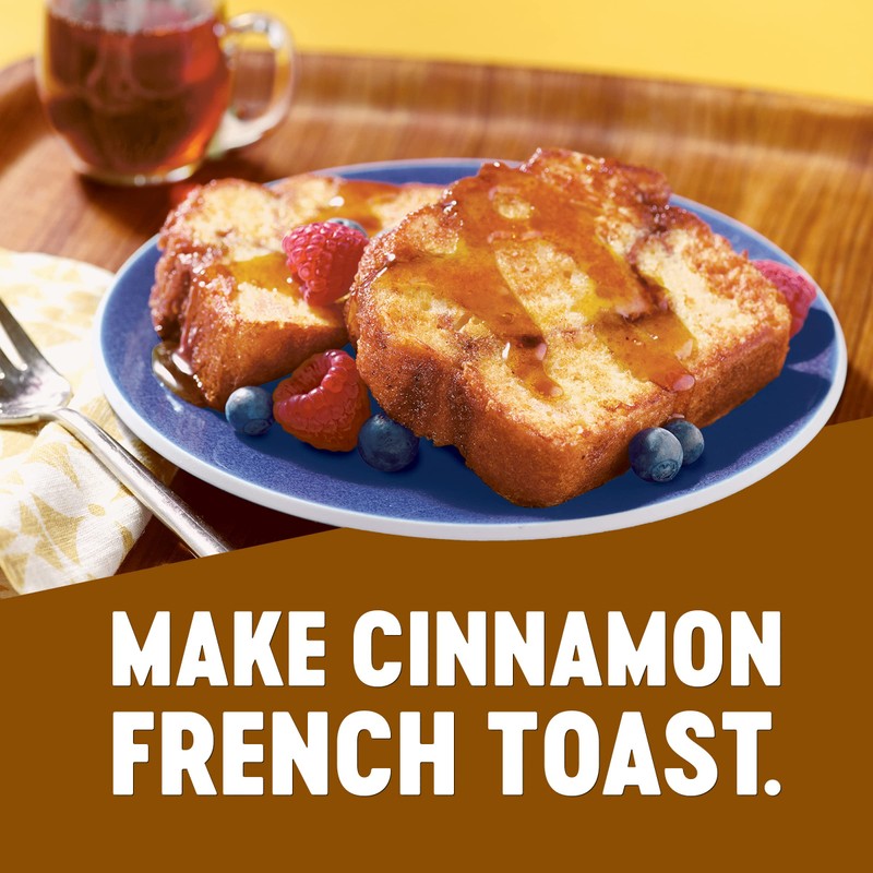 Krusteaz Cinnamon Swirl Quick Bread Mix, Baking Mix With Cinnamon