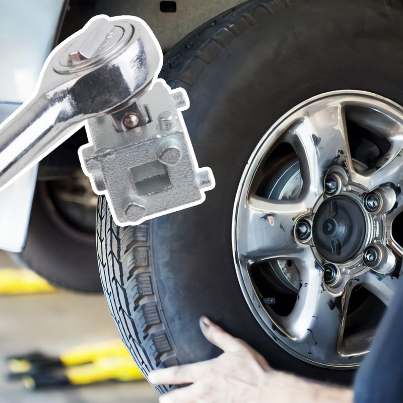 Cube Brake Caliper Compression Tool,Steel Brake Caliper Tool Car Rear