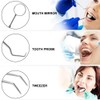 Oral Care Kit 3pcs/Set Stainless Steel Oral Care Kit Plaque