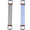 MTSDM 2Pcs Chest Expander, 5 Tubes Removable Ajustable Arm Strength
