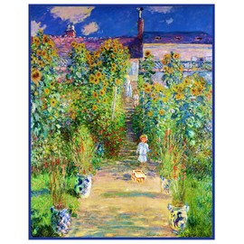 Orenco Originals The Garden at Vetheuil by Claude Monet Counted Cross Stitch Pattern