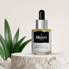The Mossi London Ozonized Hair Oil Serum Complex - Nourishing Oil for Hair and Scalp - Ozone Enriched Oils - 30 ml