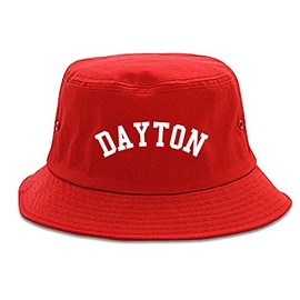 Dayton Ohio Bucket Hat Red
