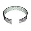 Comb Type Headband, Black, 80 pairs, Set of 2, Head