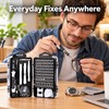 Precision Screwdriver Set for Home Electronics Repairs - Interchangeable Bits