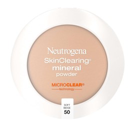 Polvo mineral Neutrogena SkinClearing, 50 / Soft Beige