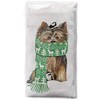 Mary Lake-Thompson Yorkie Scarf Cotton Flour Sack Dish Towel
