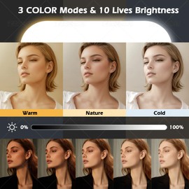 NANBEITONG Smartphone Video Ligh with Adjustable RGB Handheld Ring Light - Professional Vlogging, YouTube, TikTok, and Filmmaking Kit for Smooth Videos & Perfect Lighting