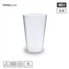 Silverkitchen Transparent Polypropylene Drinking Cups, Various Sizes, Plastic Cocktail Glasses,