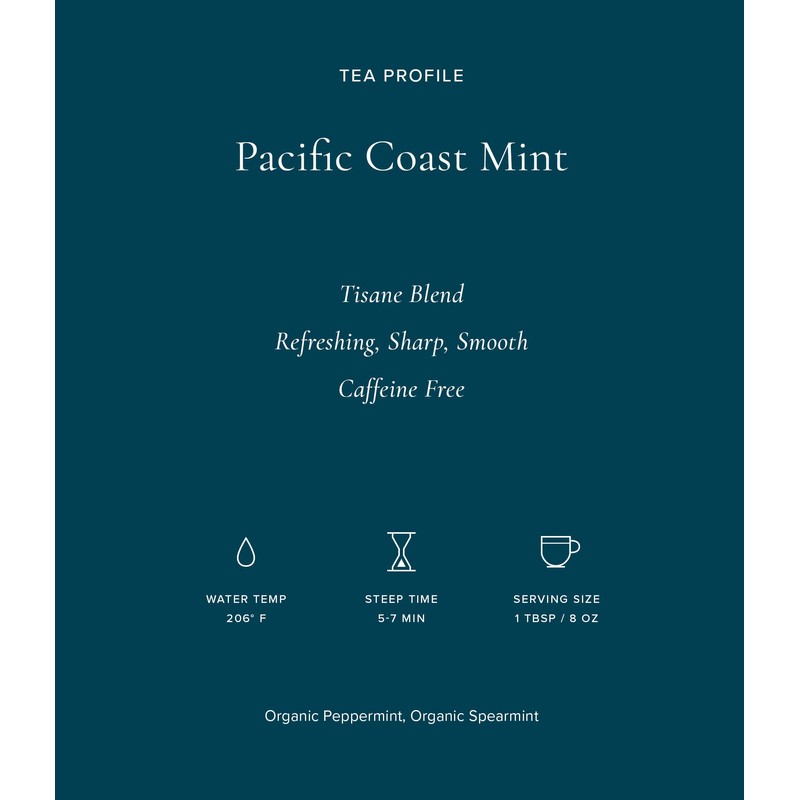 Art of Tea | Organic Pacific Coast Mint (NaturallyCaffeine Free)|