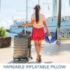 Sintuff - Juego de 2 almohadas inflables para el cuello