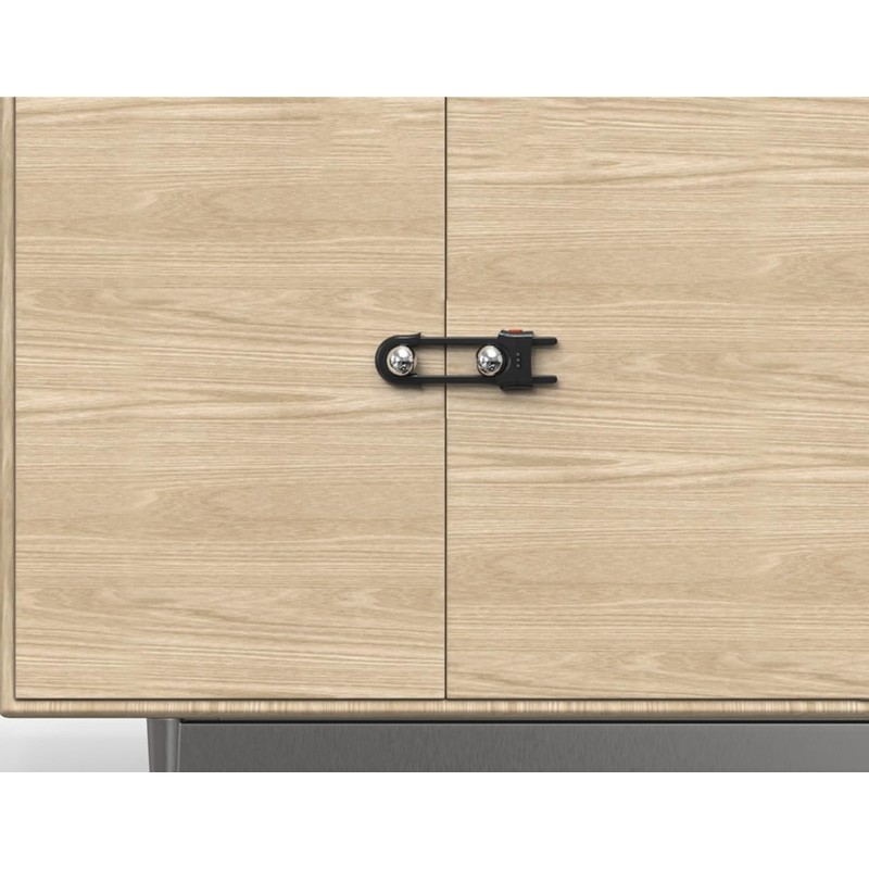 4 PACK Baby Safety Sliding Cabinet Door Code Locks Child