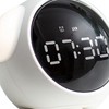 Expression Clock Cute Dog Shape Multifunctional LED Digital Alarm Clock