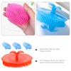 FOMIYES 4pcs Massage Shampoo Brush Hair Massager Scalp Scrub Brush