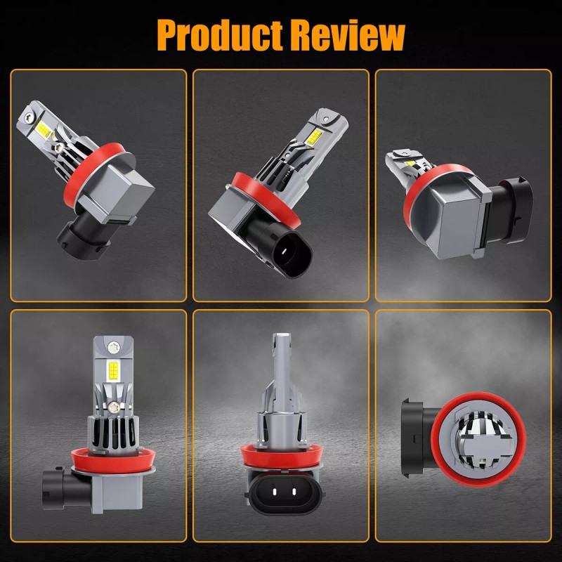 AUIMSOCO For GMC Terrain 2010-2018 4PC LED Headlight Conversion Kit