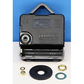 Replacement for HIGH Torque Quartz Clock Movement 1/8" Dial MS Sweep
