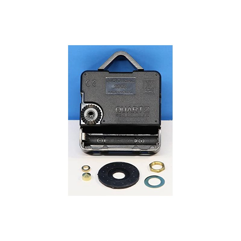 Replacement for HIGH Torque Quartz Clock Movement 1/8" Dial MS