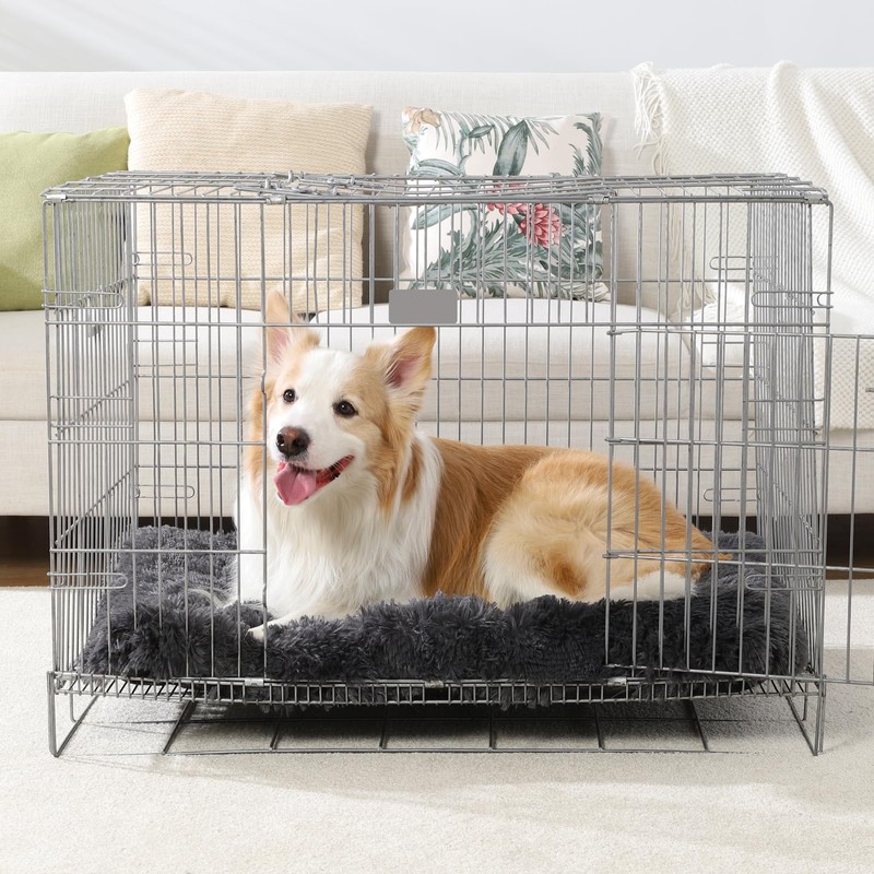 Vonabem Large Dog Bed XL, Washable Dog Crate Pad 42