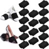 Haysandy 16 Pairs Dance Shoe Covers over Sneakers Dance Shoe