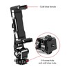 Cell Phone Tripod Mount Adapter 360 Degree Horizontally Rotatable Metal