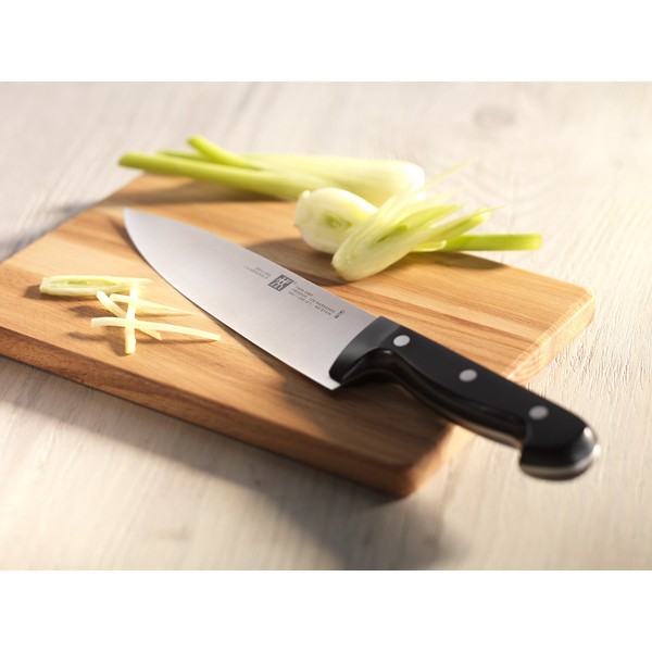 Twin Chef by Zwilling, Stainless Special Steel, Zwilling Special Formula, Riveted, Solid Material, Plastic Shells, 20 cm