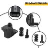 Etersec Fuel Tank Door Latch Actuator Kit w/Spring & Pin
