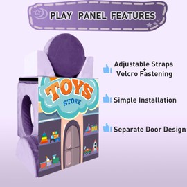 Ordicoeur Kids Play Panel for Kids Modular Play Couch Sofa （Sofa not Included）