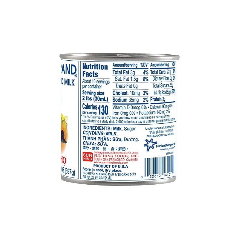 Longevity Sweetened Condensed Milk, 14-Ounce (Pack of 4)