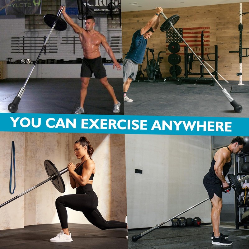 DASKING Landmine Attachment for Barbell, Sturdy Portable 360° Barbell Landmine