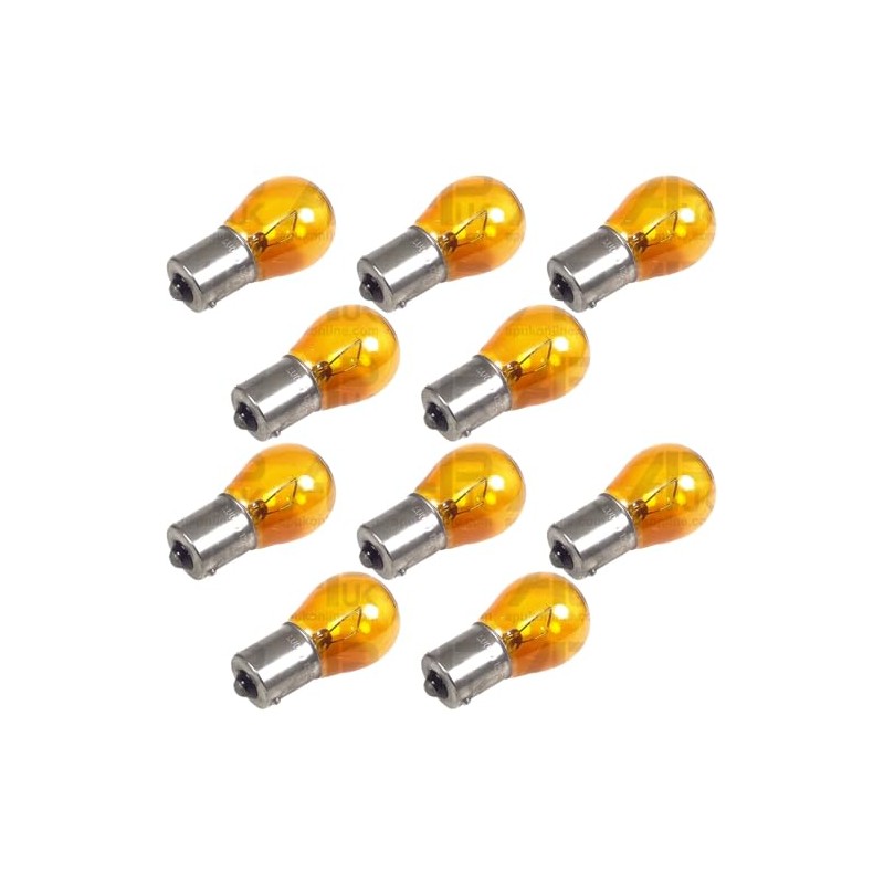 10x Lucas LLB343 Amber Indicator Bulb Replacement for John Deere
